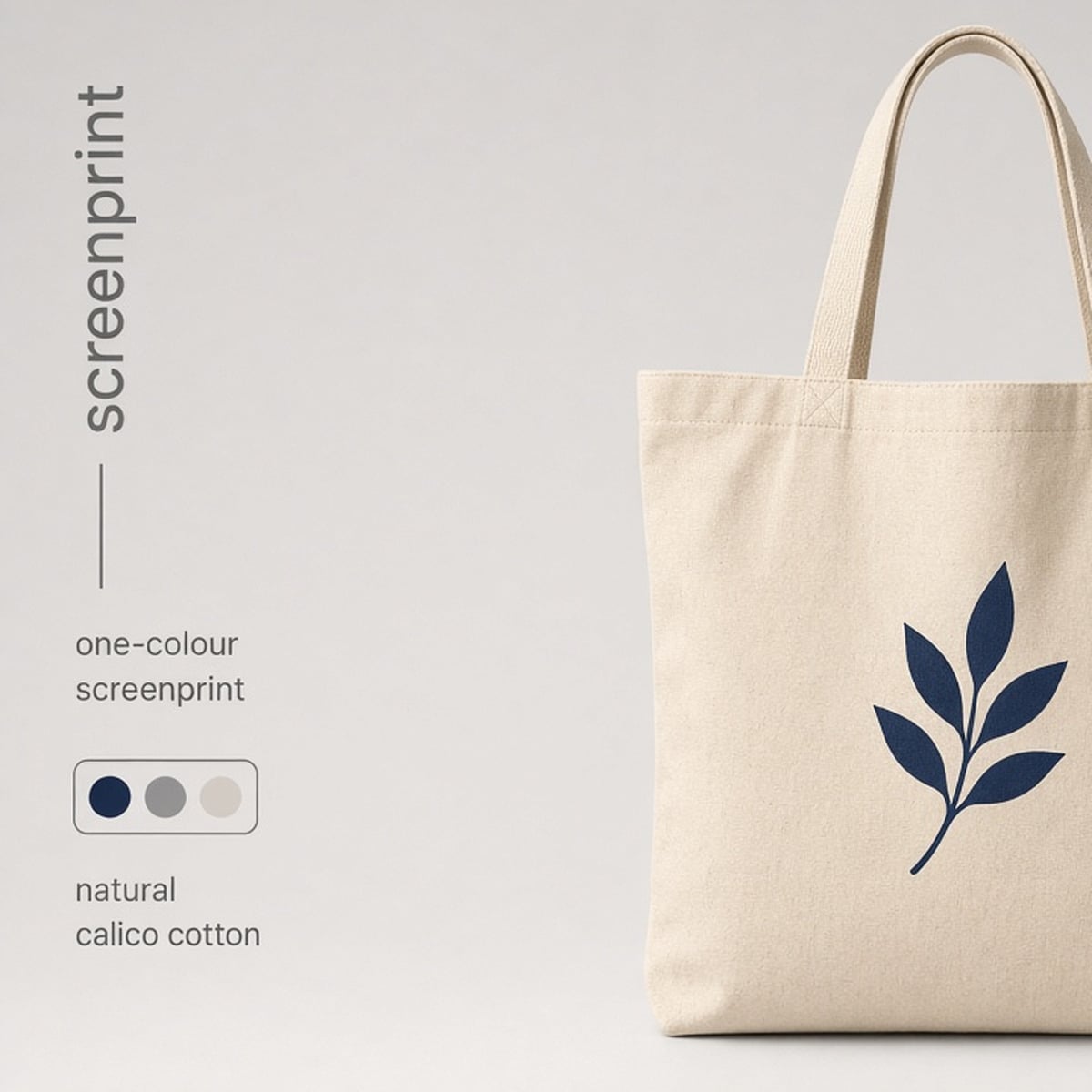 Custom Calico Tote Bags Australia - Printed From 25